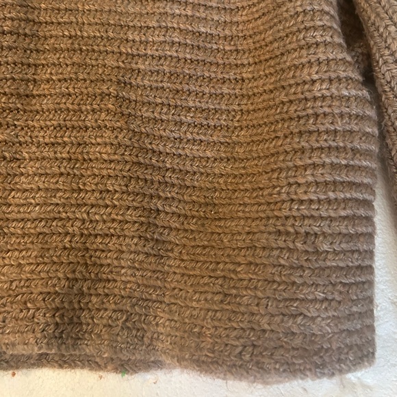 House of Harlow 1960 chunky v neck pull over oversized collar sweater - Picture 13 of 14